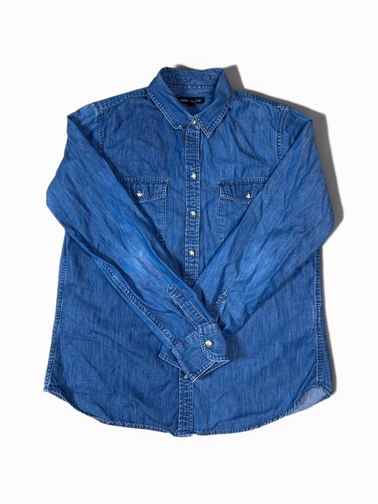 Banana Republic Tops - Banana Republic Button Down Top Denim Blue Size Medium